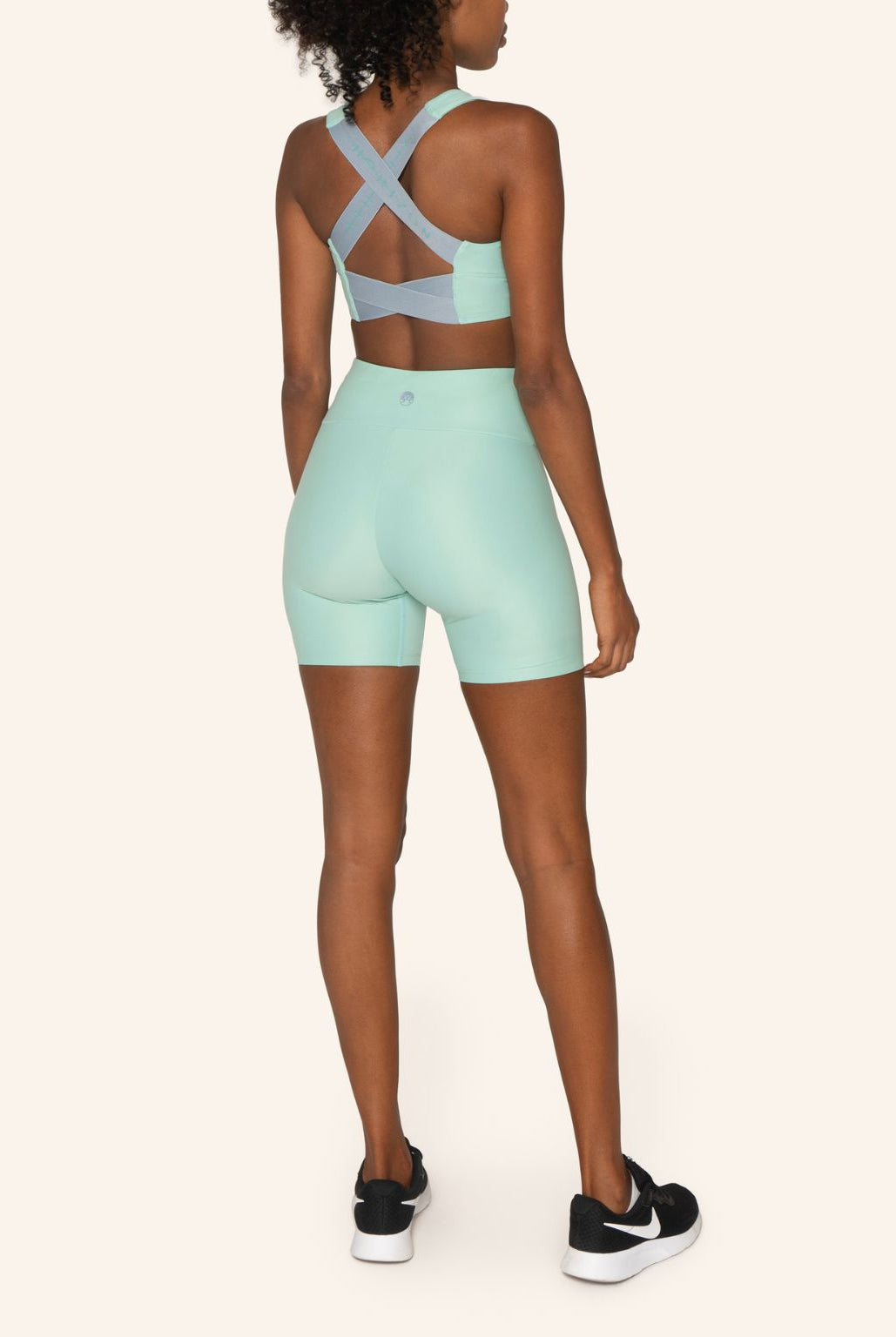 Arolla Racerback Sports Bra Top River - Horizon Athletic