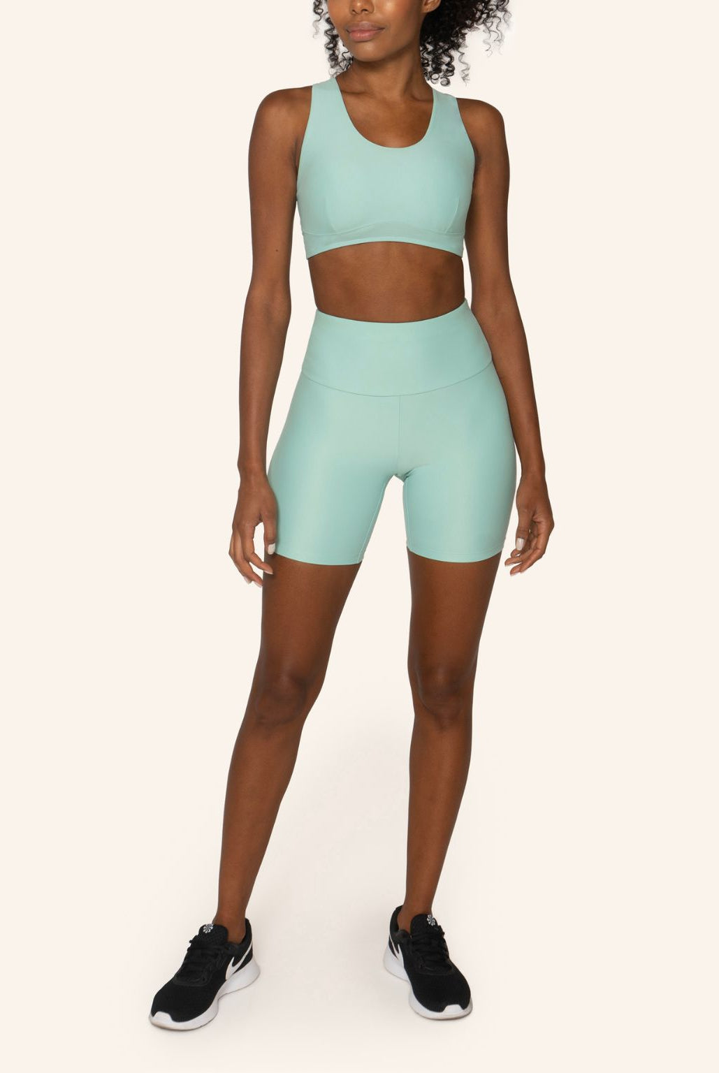 Arolla Racerback Sports Bra Top River - Horizon Athletic