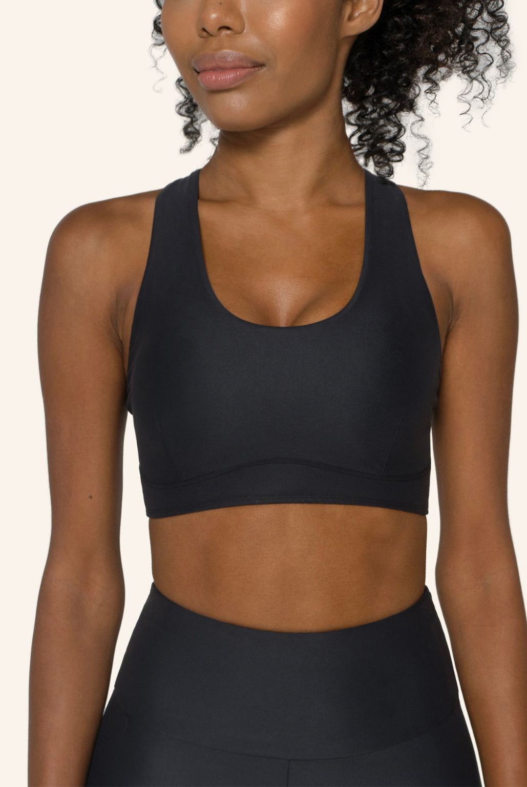 Arolla Racerback Sports Bra Top Lava Stone - Horizon Athletic
