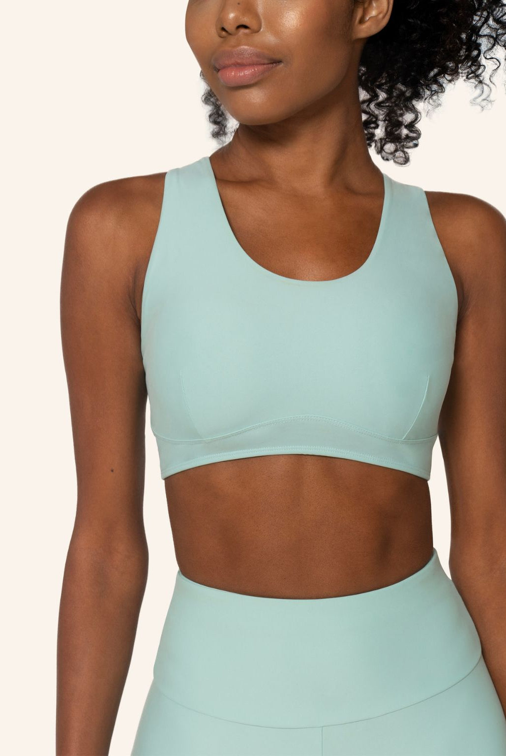 Arolla Racerback Sports Bra Top River - Horizon Athletic