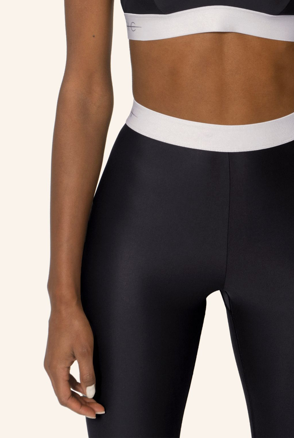 Saleina Cropped Leggings Lava Stone - Horizon Athletic