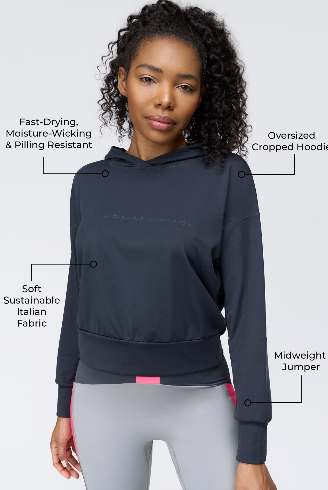 Tomaree Hoodie Urban - Horizon Athletic