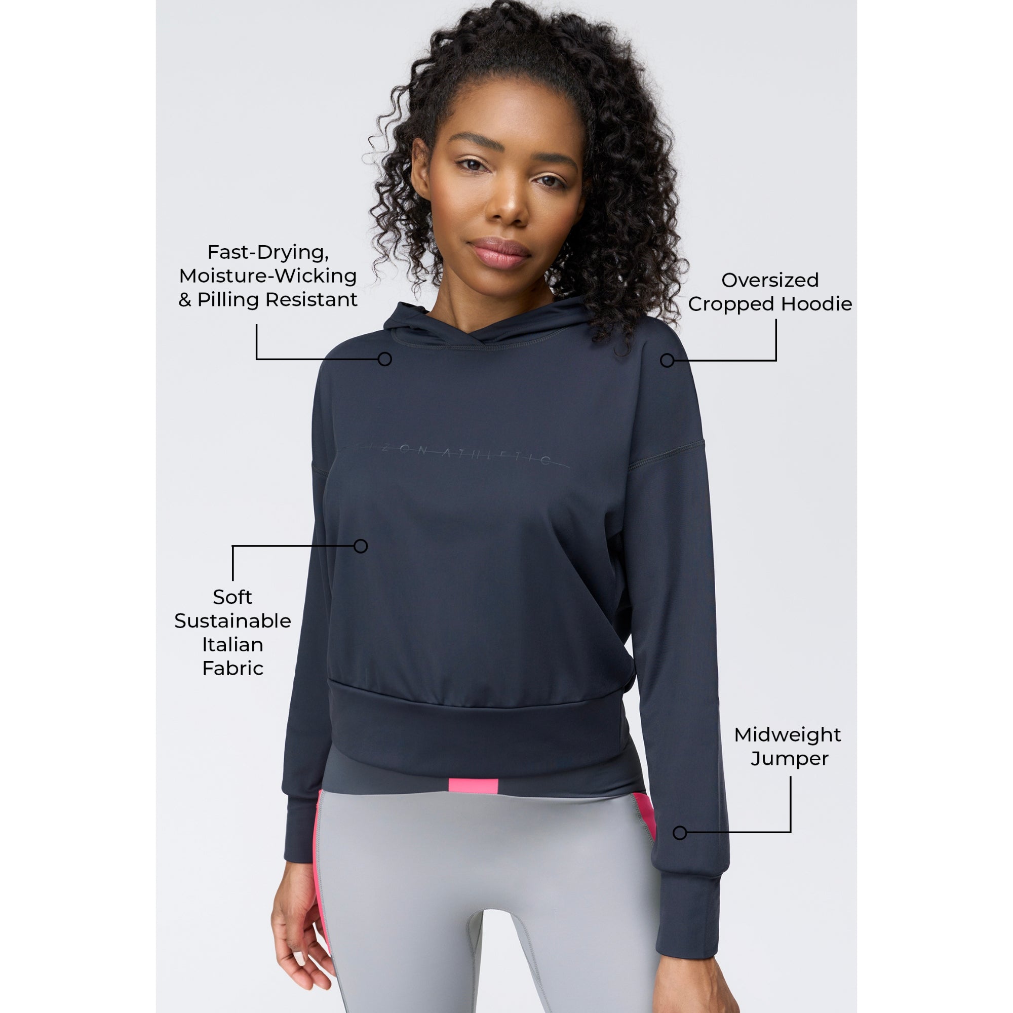 Tomaree Hoodie Urban - Horizon Athletic