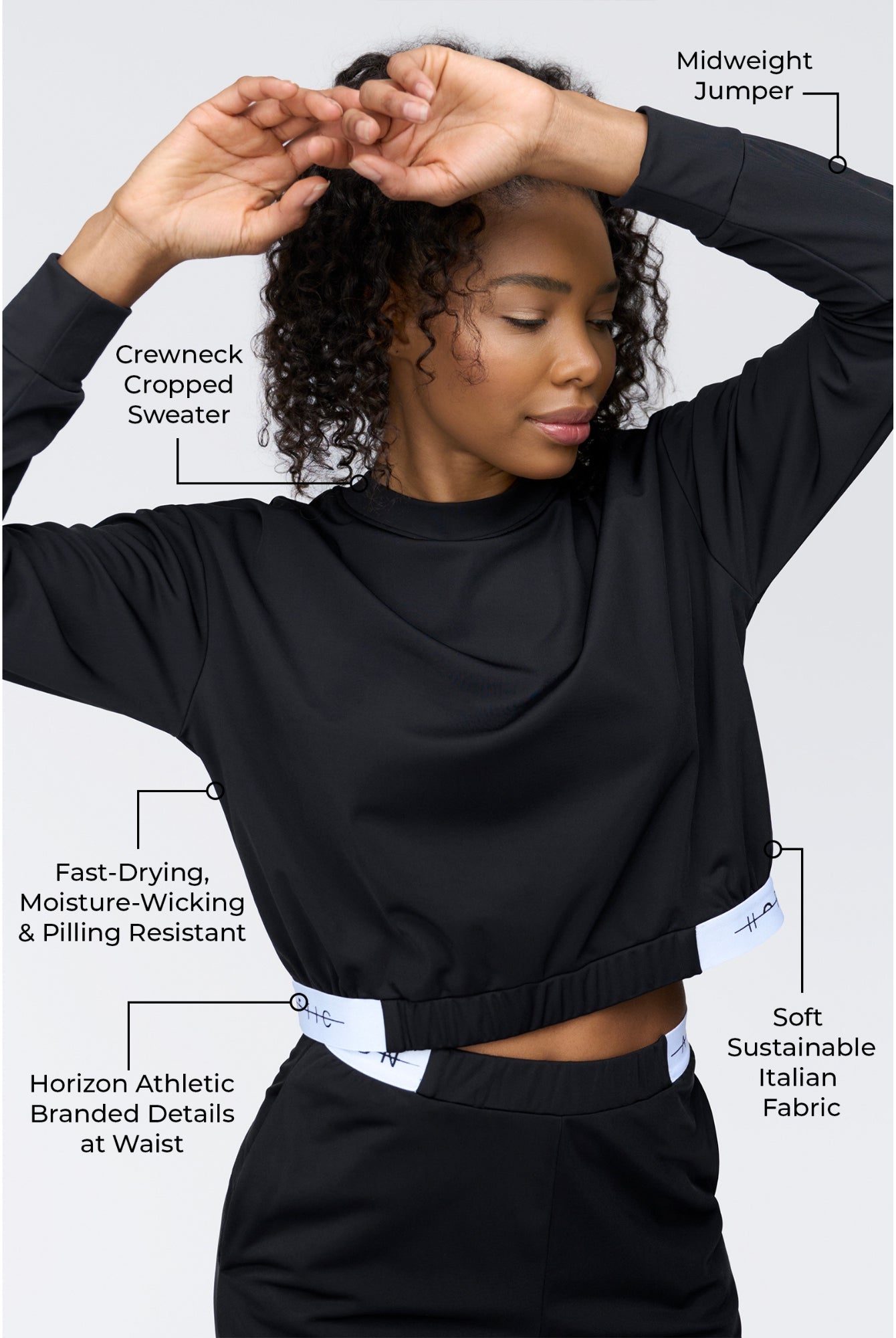 Vadret Jumper Lava Stone - Horizon Athletic