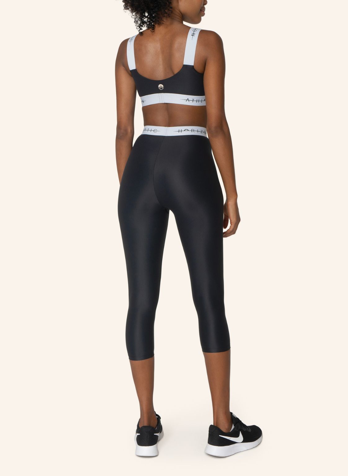 Saleina Cropped Leggings Lava Stone - Horizon Athletic