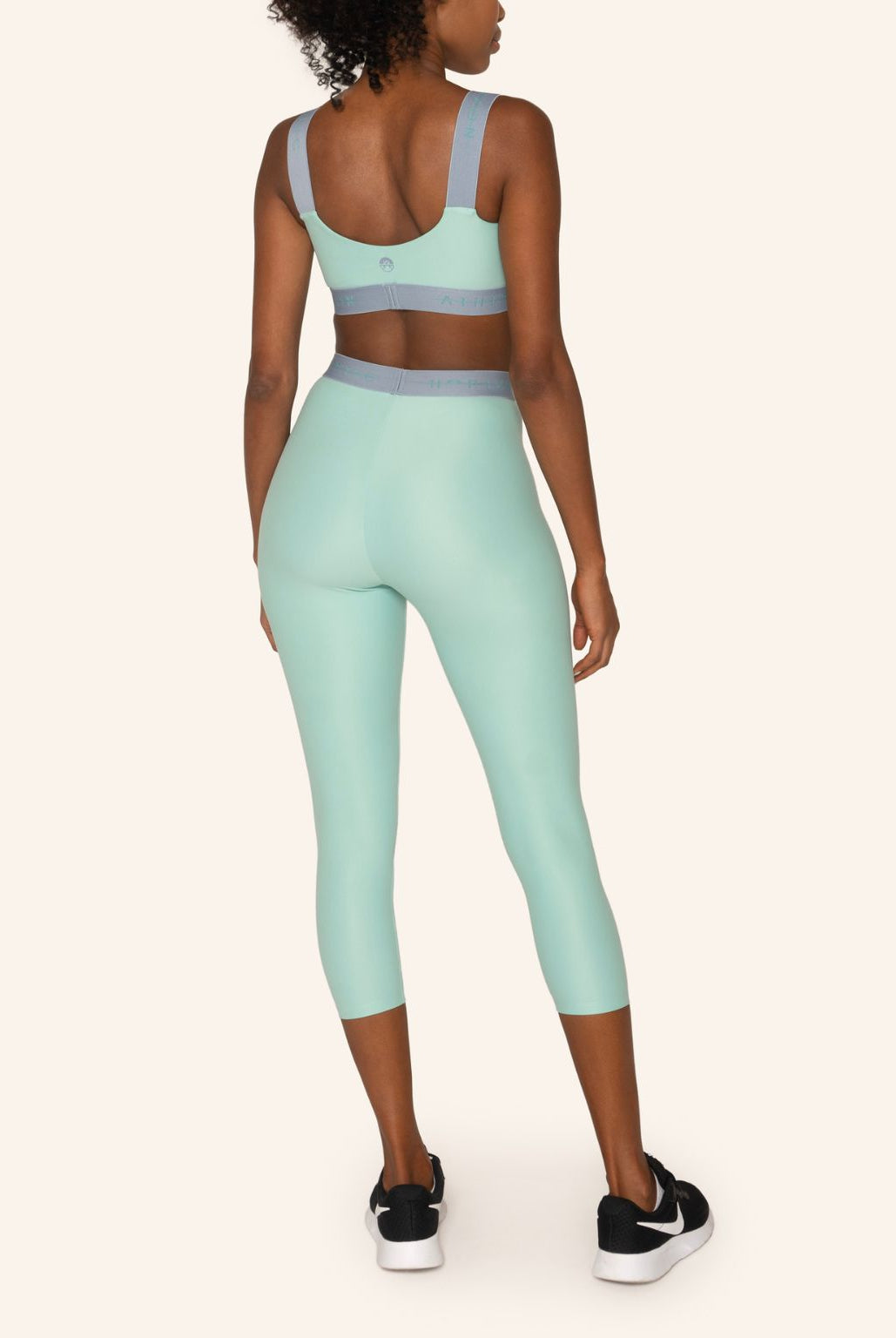 Saleina Cropped Leggings River - Horizon Athletic