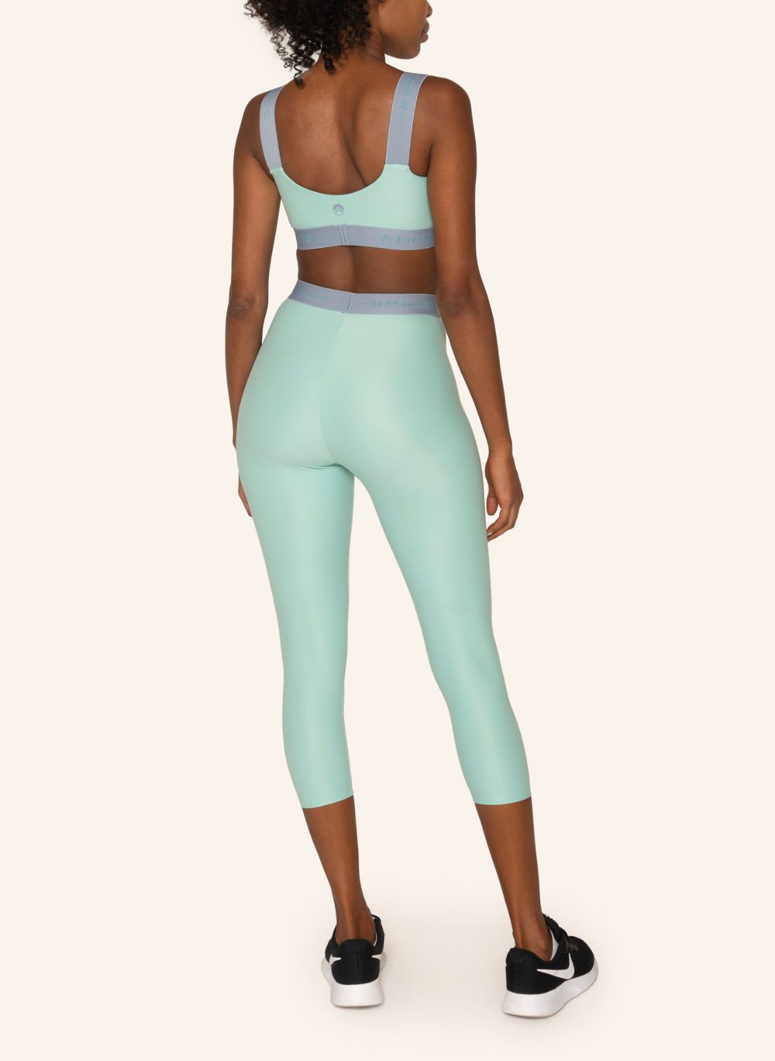 Saleina Cropped Leggings River - Horizon Athletic