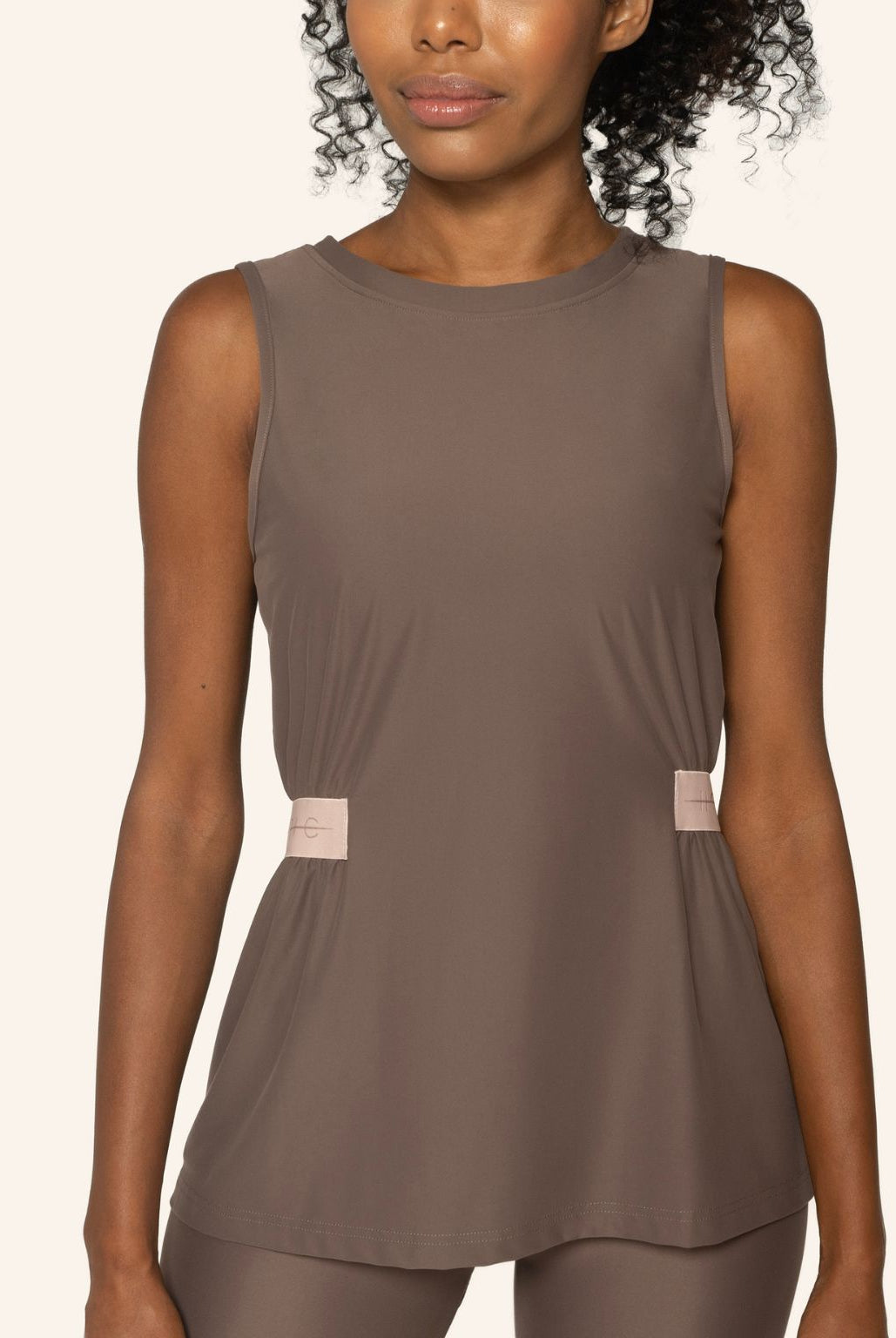 Zmutt Sleeveless Tank Top Soft Earth - Horizon Athletic