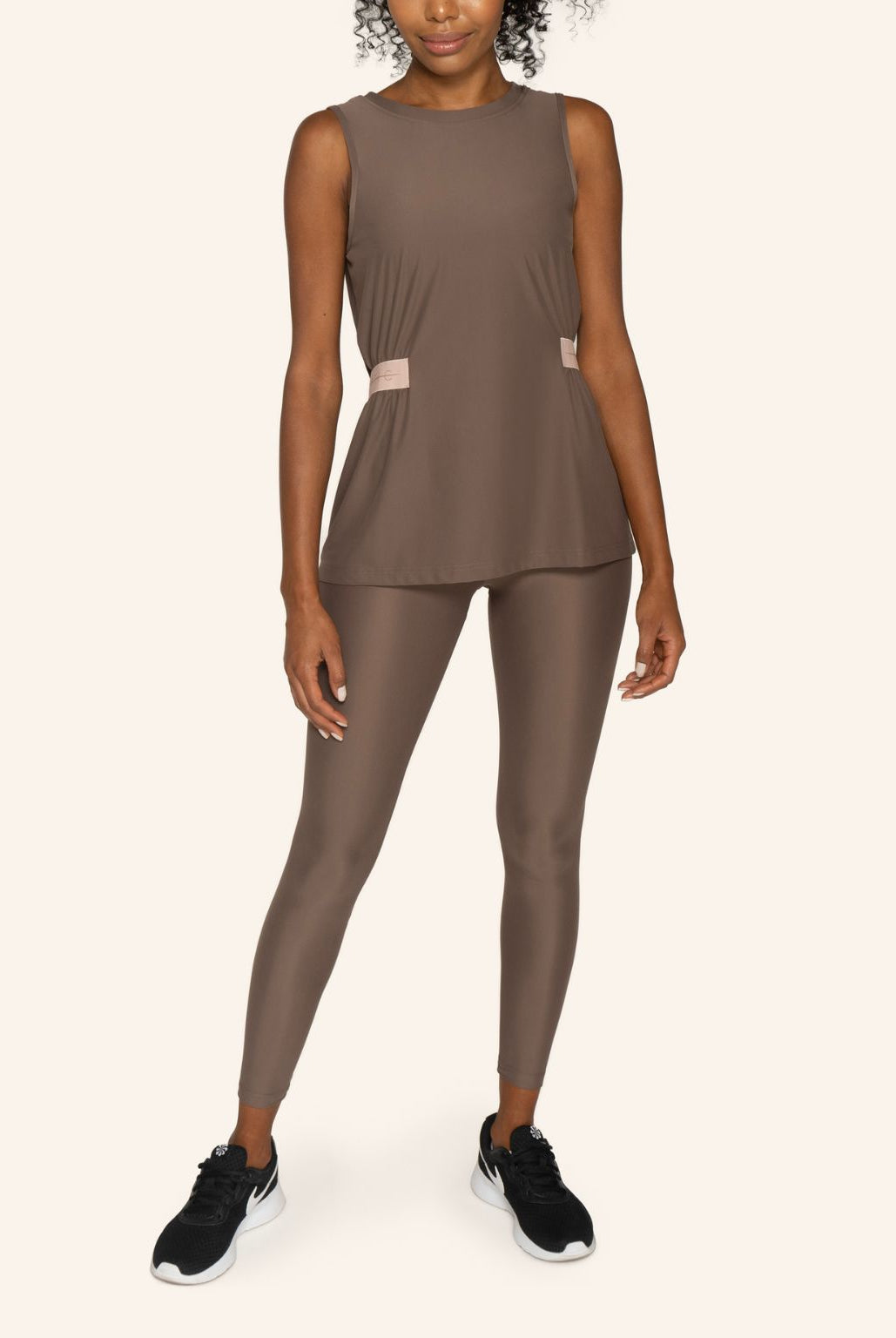 Zmutt Sleeveless Tank Top Soft Earth - Horizon Athletic