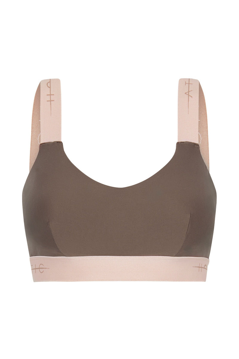 Zinal Sports Bralette Top Soft Earth - Horizon Athletic