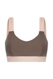 Zinal Sports Bralette Top Soft Earth