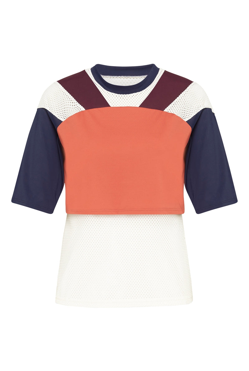 August 06:04 T-Shirt Red Orange - Horizon Athletic