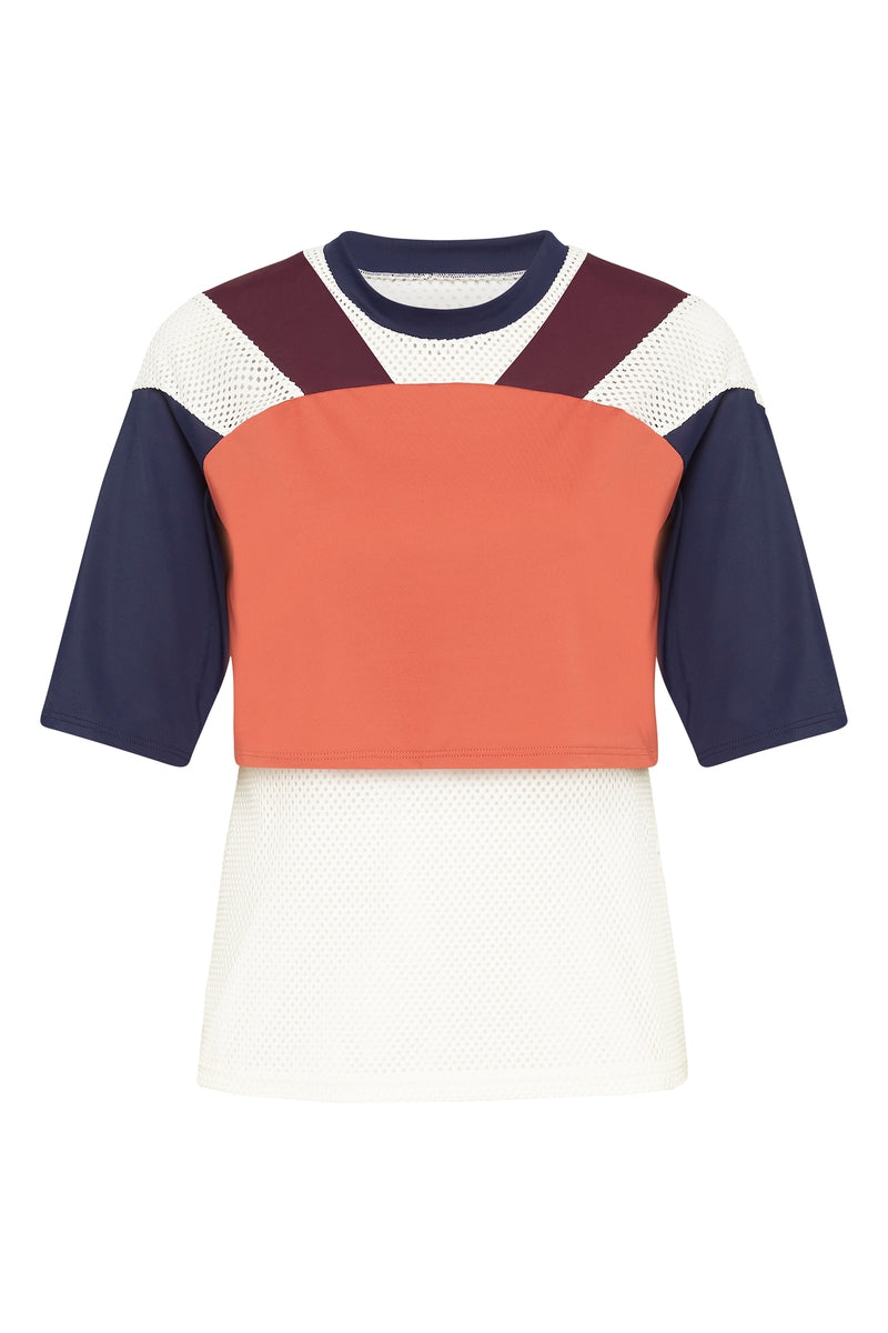 August 06:04 T-Shirt Red Orange - Horizon Athletic