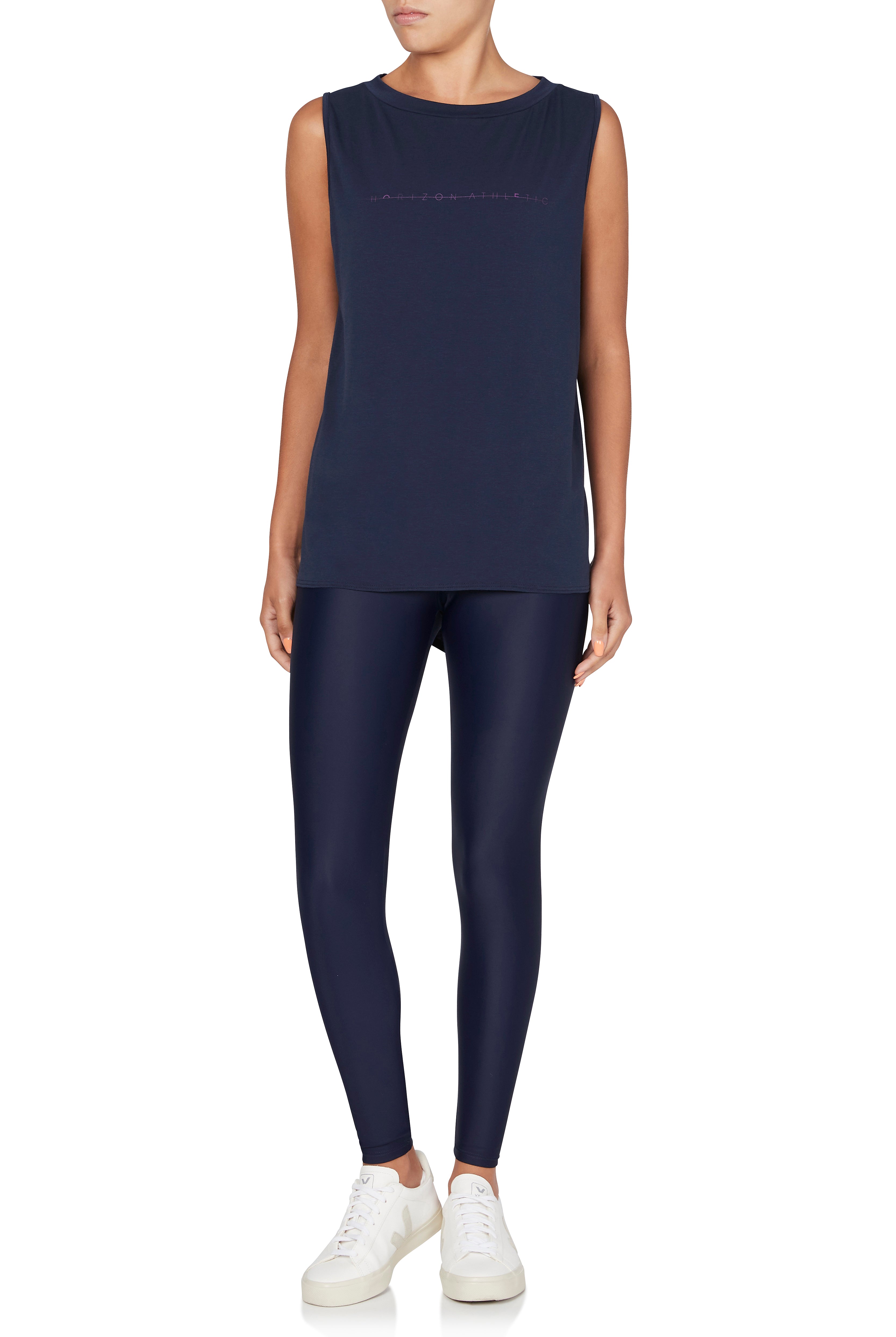 Mercury Top Tank Navy Blue - Horizon Athletic