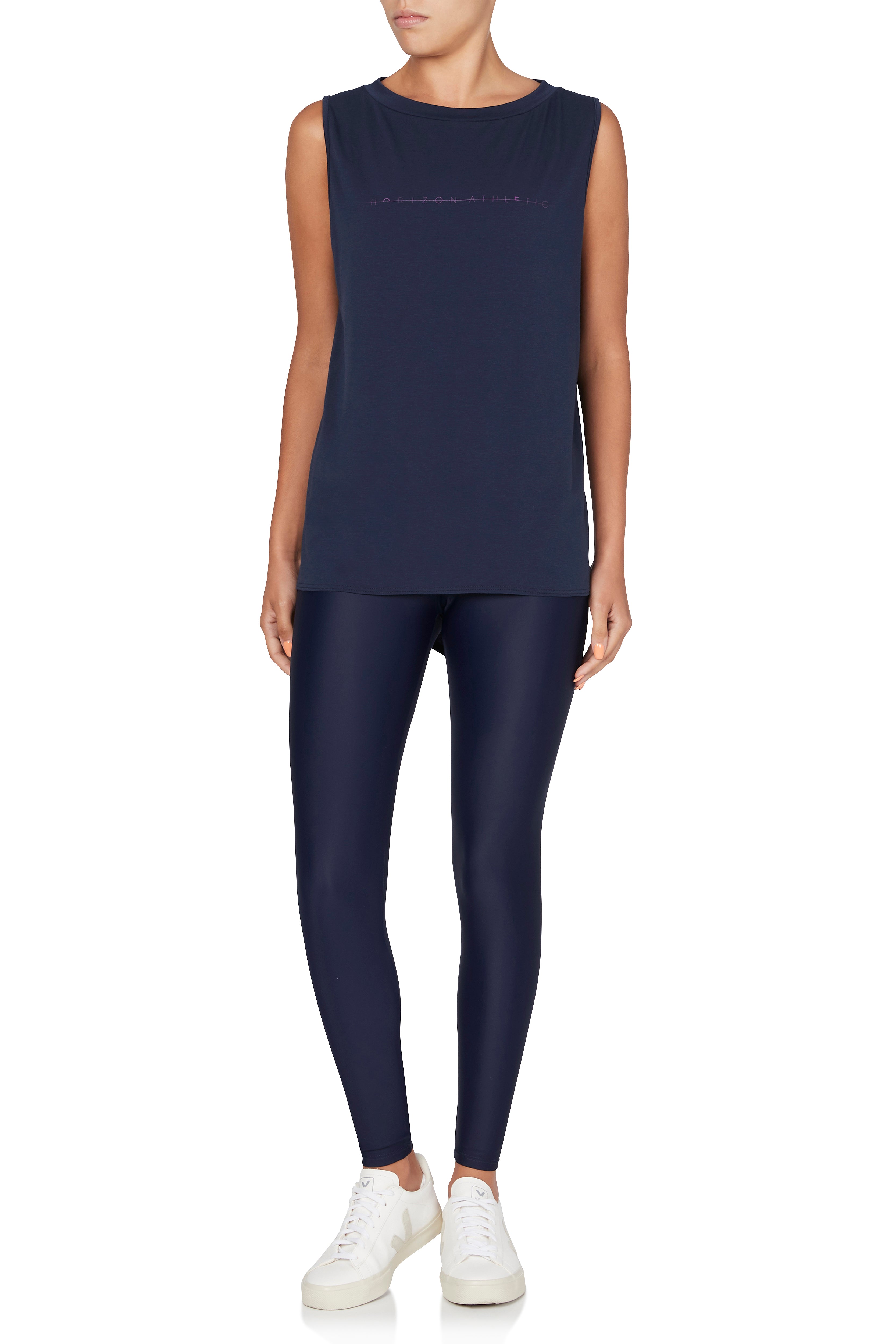 Mercury Top Tank Navy Blue - Horizon Athletic