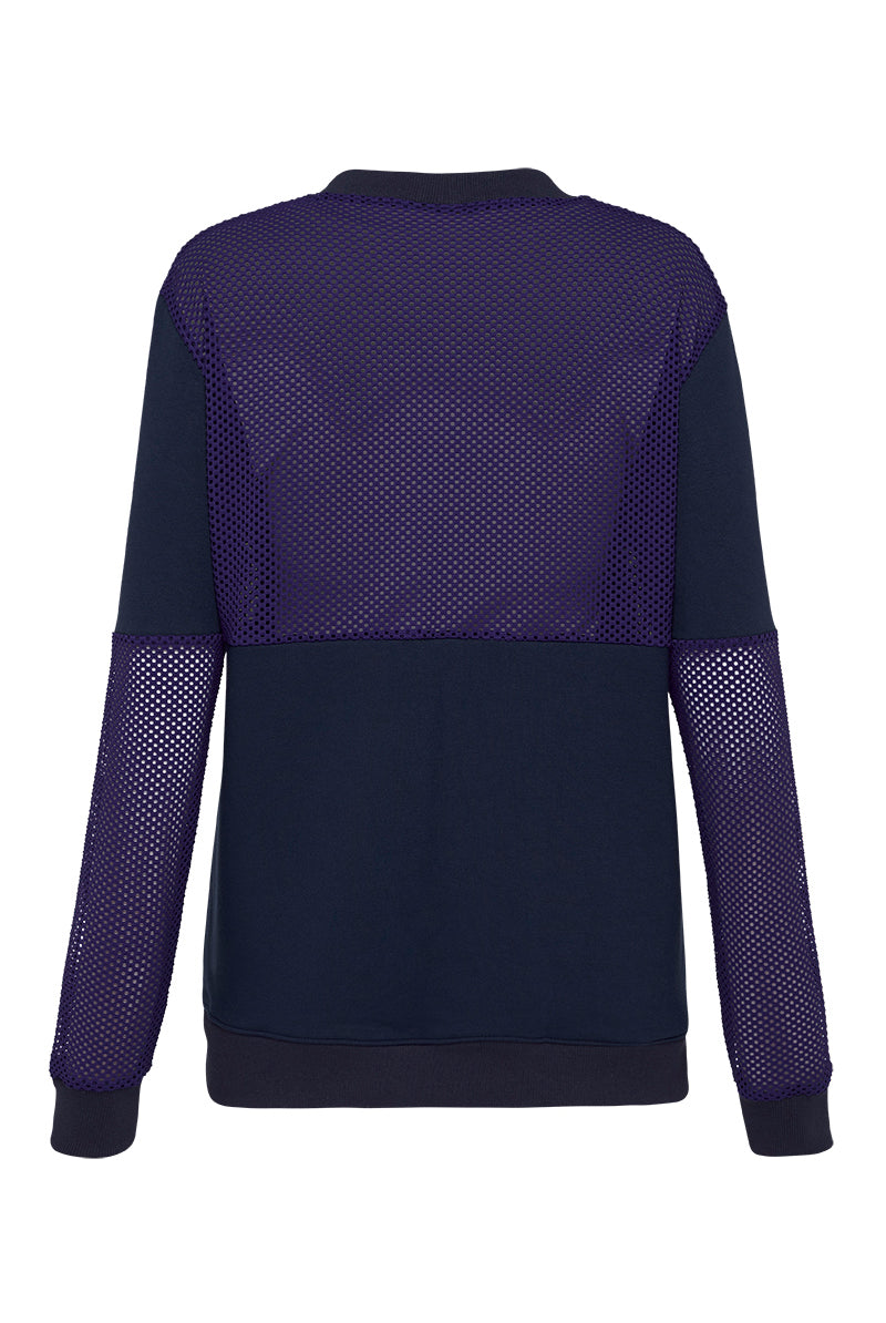 July 5:45 Fleece Jumper Blue Purple - Horizon Athletic