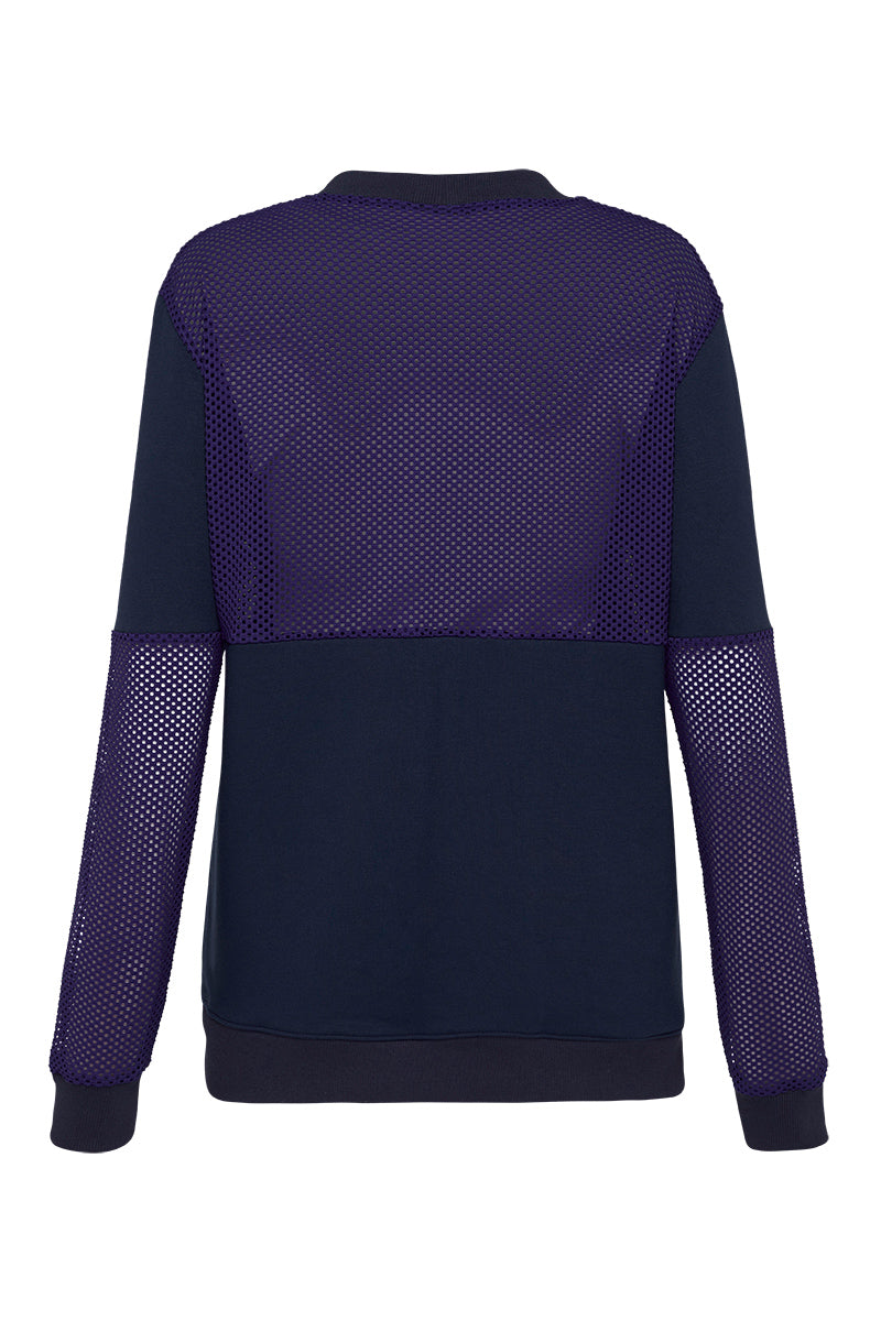 July 5:45 Fleece Jumper Blue Purple - Horizon Athletic