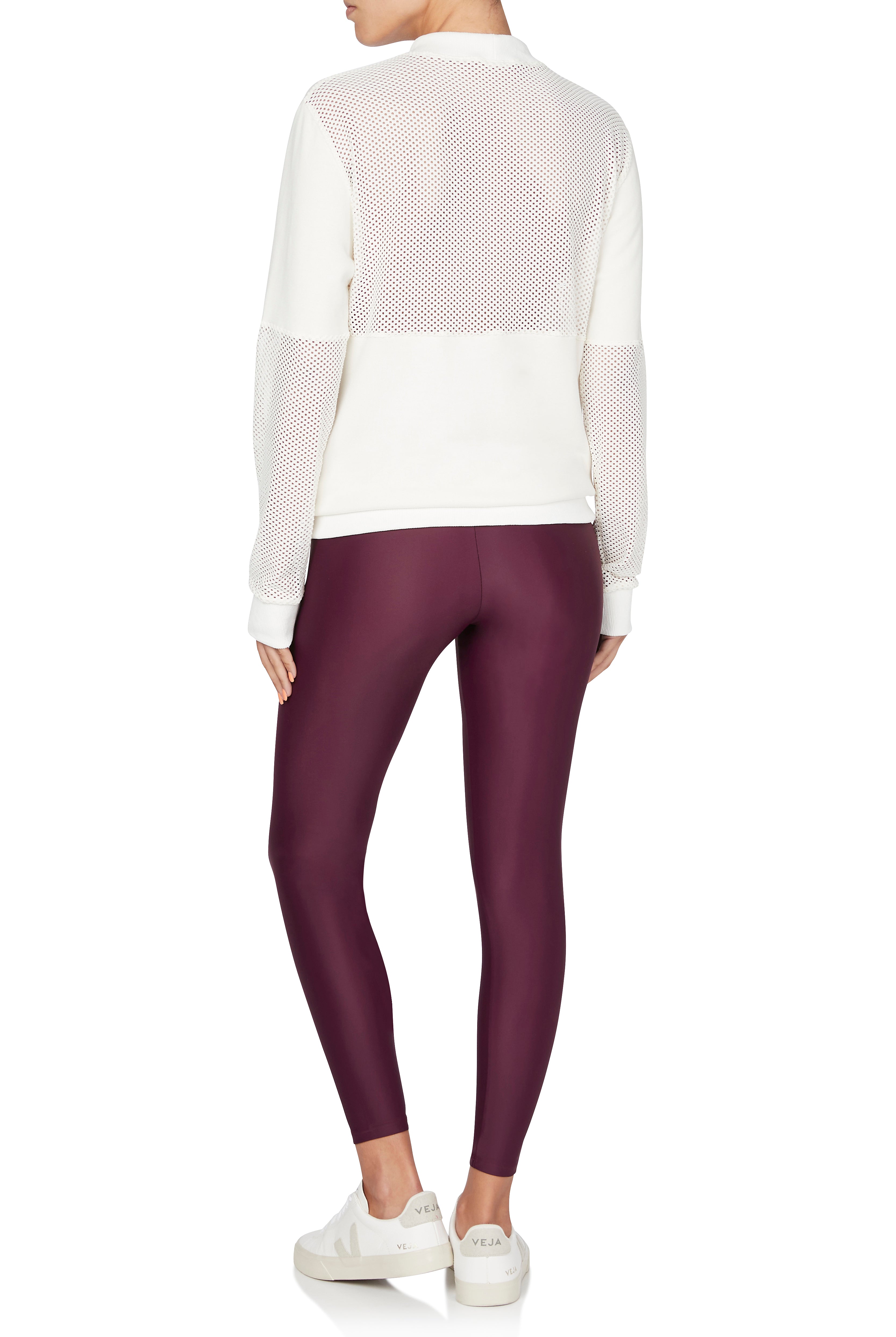 July 5:45 Fleece Jumper White - Horizon Athletic