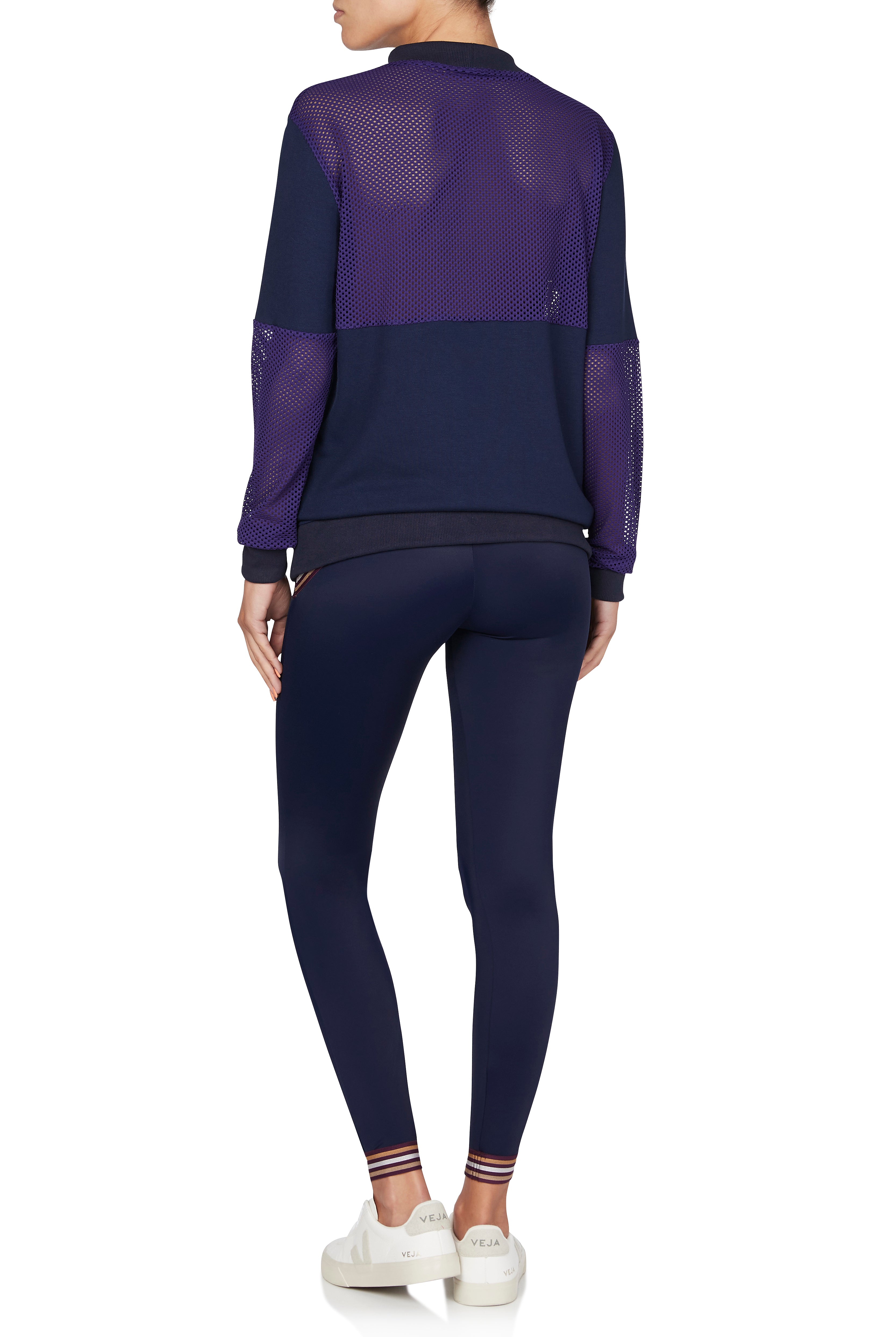 July 5:45 Fleece Jumper Blue Purple - Horizon Athletic