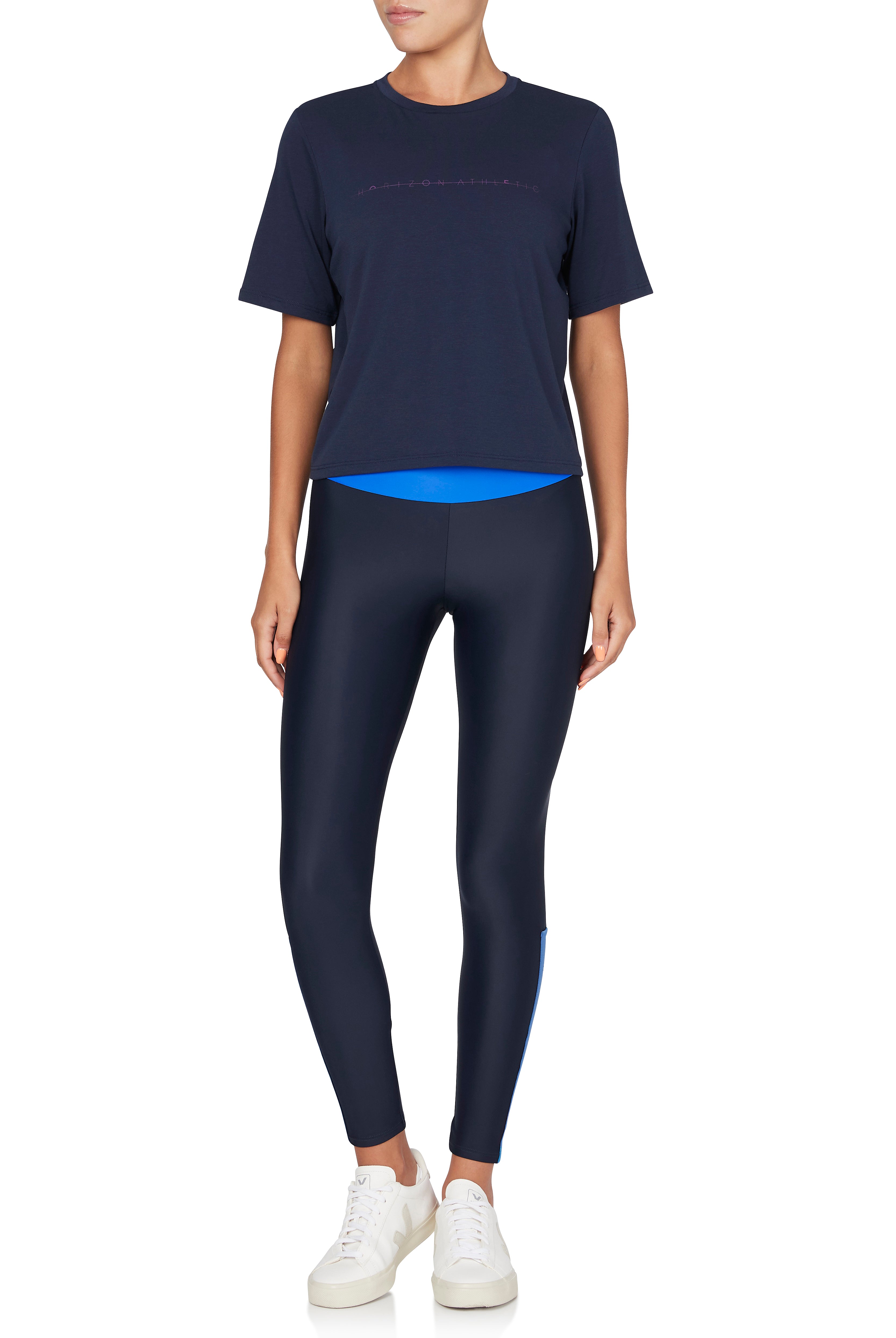 Copper T-shirt Navy - Horizon Athletic