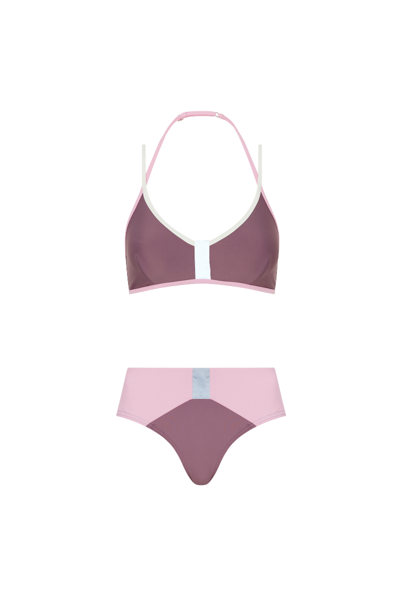 Coral Sea Bikini Top Dreamland - Horizon Athletic 