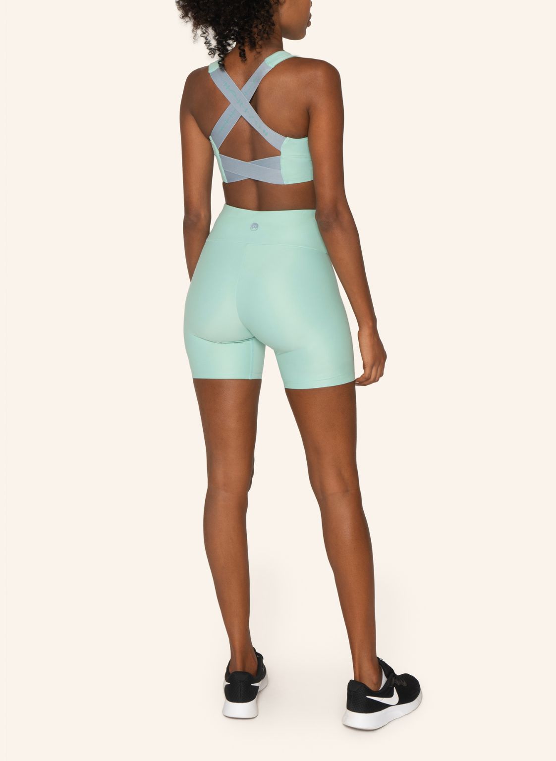 Arolla Racerback Sports Bra Top River - Horizon Athletic 