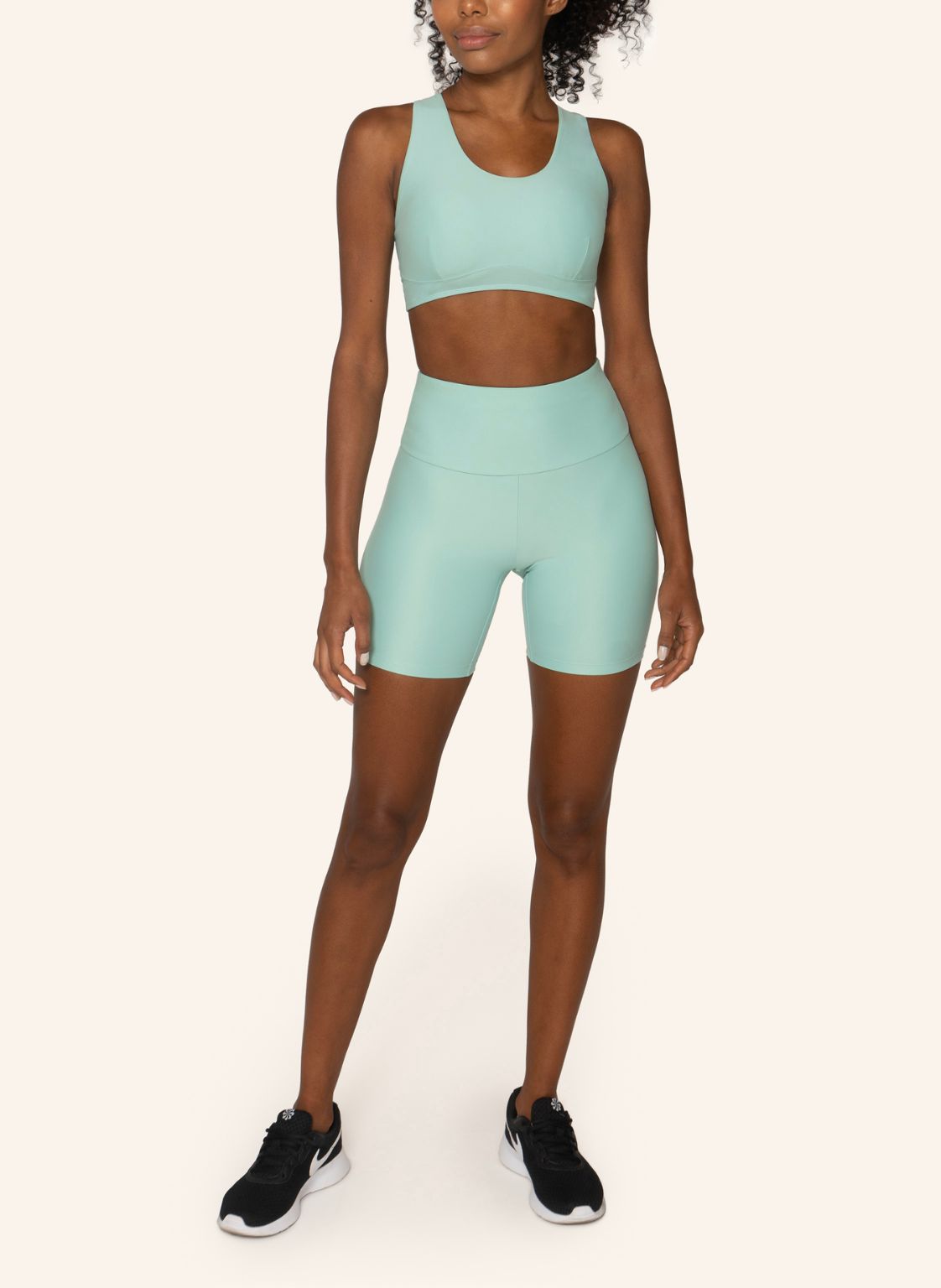 Arolla Racerback Sports Bra Top River - Horizon Athletic 