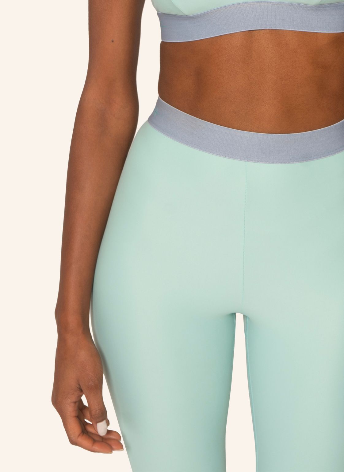 Saleina Cropped Leggings River - Horizon Athletic 