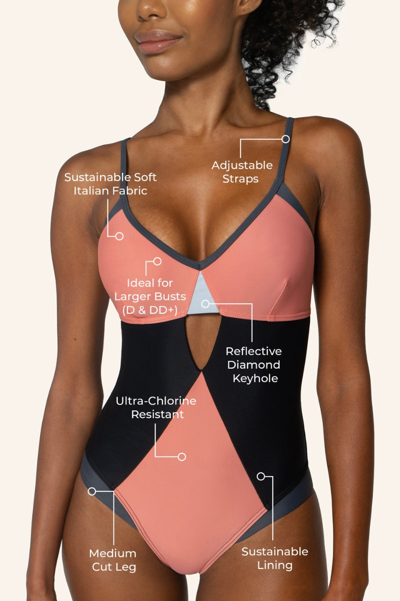 South Pacific One Piece Sunkissed - Horizon Athletic 