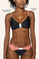 Timor Bikini Bottom Sunkissed - Horizon Athletic 