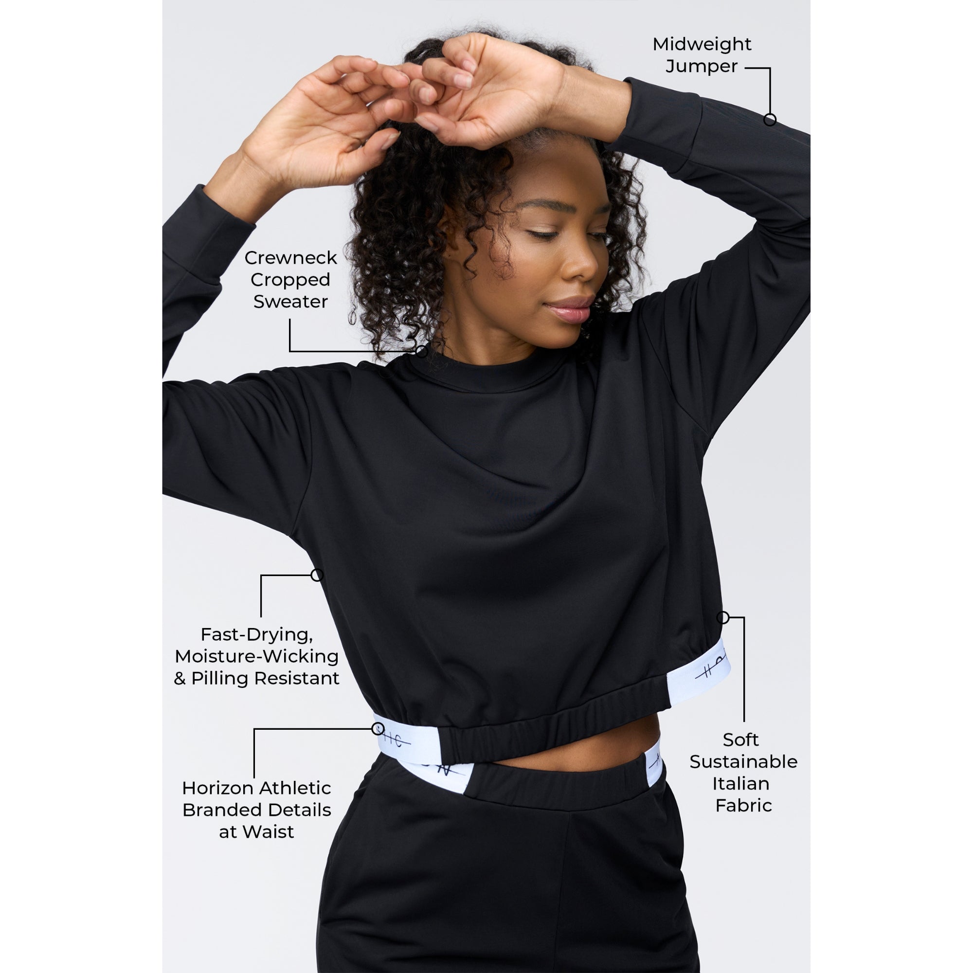 Vadret Jumper Lava Stone - Horizon Athletic 