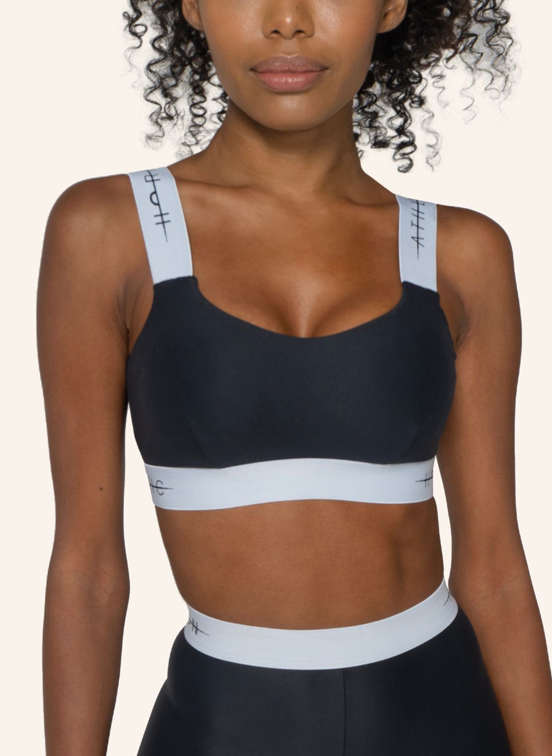 Zinal Sports Bralette Top Lava Stone - Horizon Athletic 